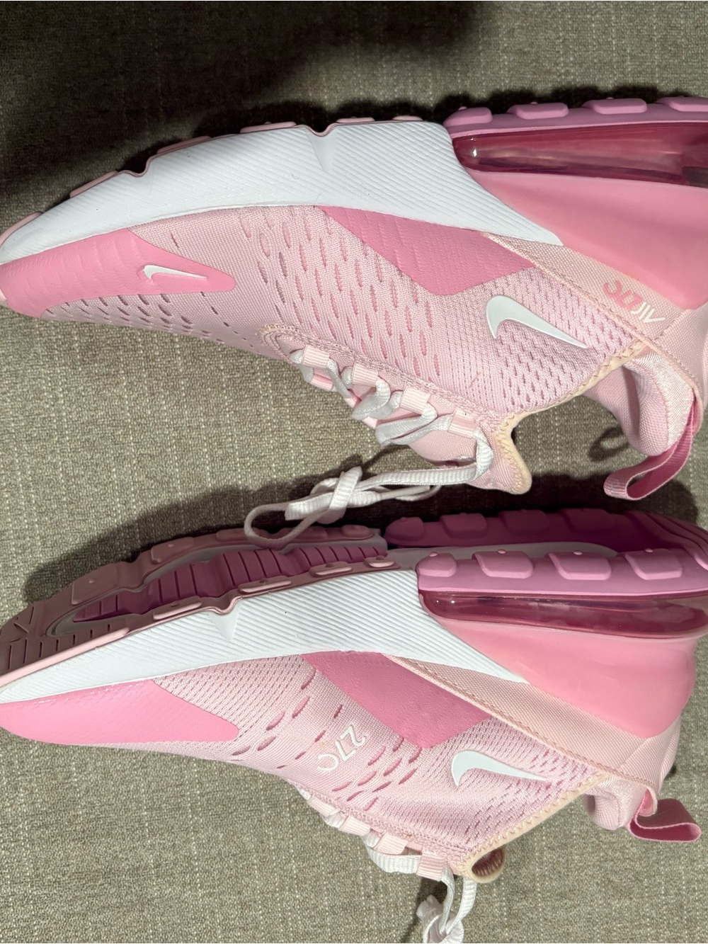 Nike Pink Women's Athletic Sneakers - Picture 2 of 4